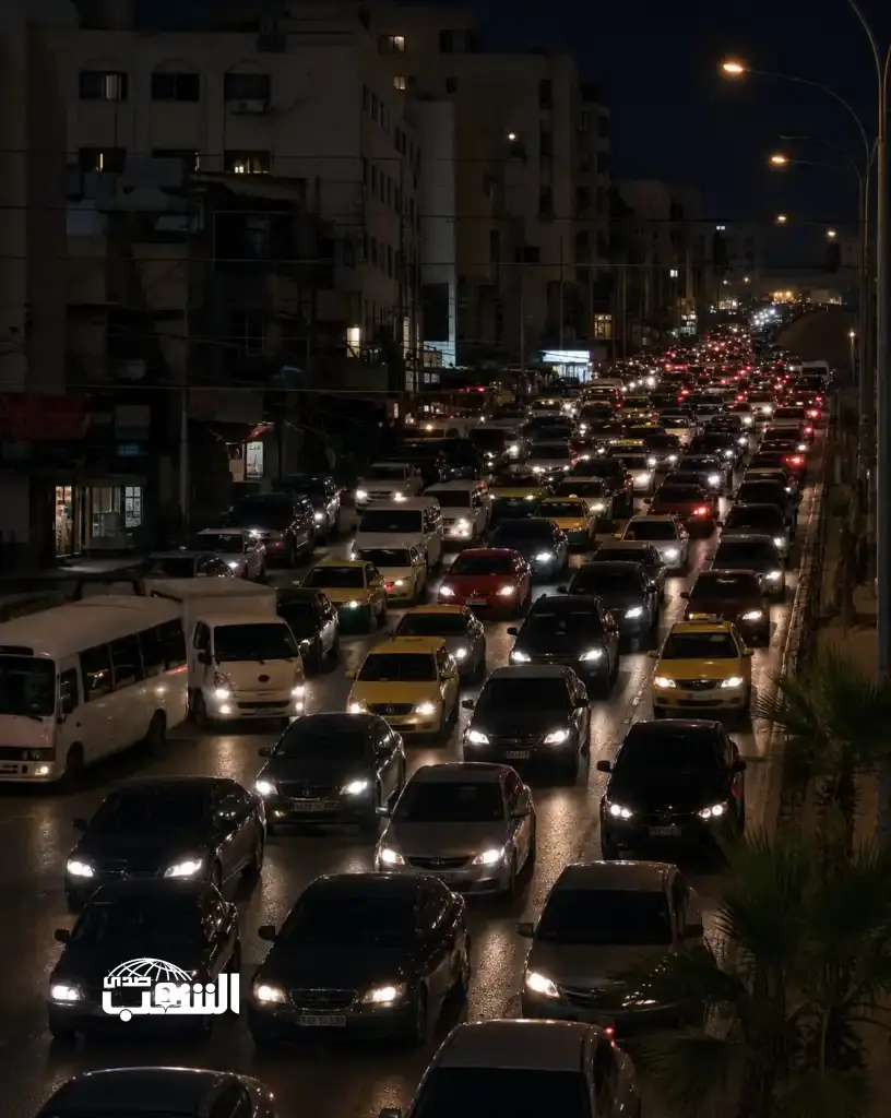 ازدحام مروري خانق على نزول عين غزال إثر حادث سير و أنباء عن عدة إصابات