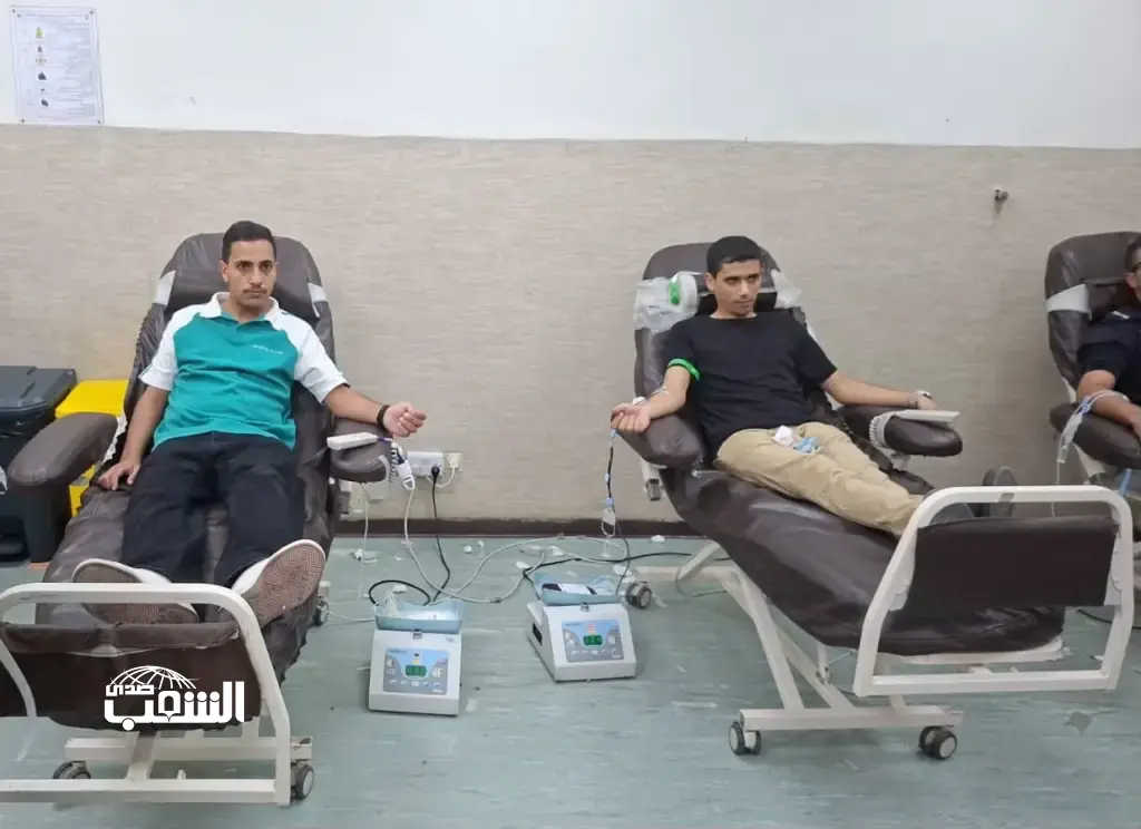 مرتبات الأمن الوقائي تستجيب لمناشدة مريض بالسرطان وتنظم حملة تبرع بالدم