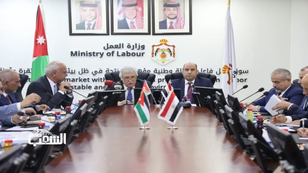 وزير العمل يستقبل نظيره المصري في عمّان لبحث تعزيز التعاون العمالي