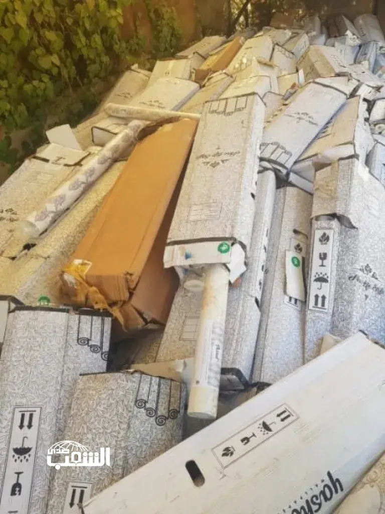 الجمارك الأردنية تضبط كميات كبيرة من ورق الجدران