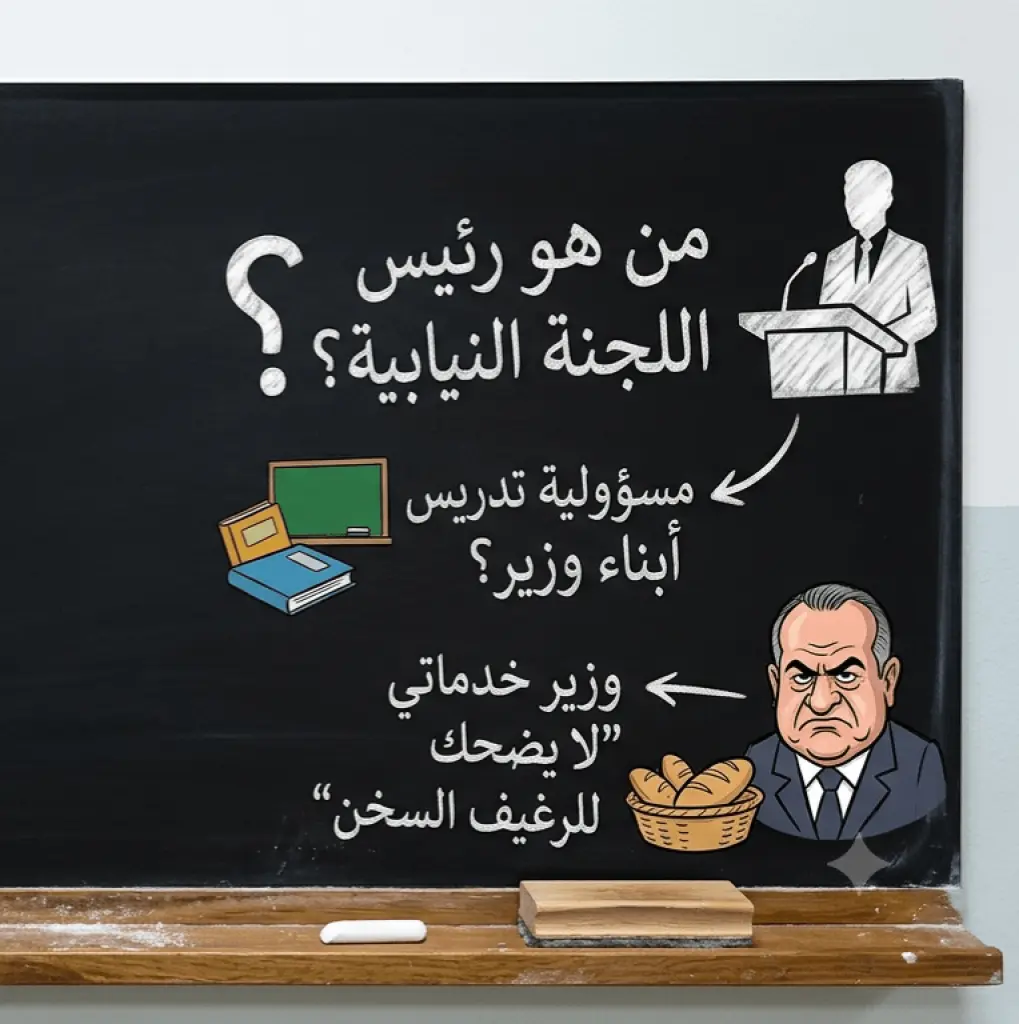 من هو (رئيس اللجنة النيابية) الذي حمل مسؤولية تدريس أبناء وزير في حكومة جعفر حسان؟