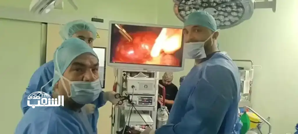 إنجاز طبي نوعي في مستشفى الأميرة بسمة .. "استئصال كيس مائي ضخم بالمنظار دون جراحة مفتوحة"