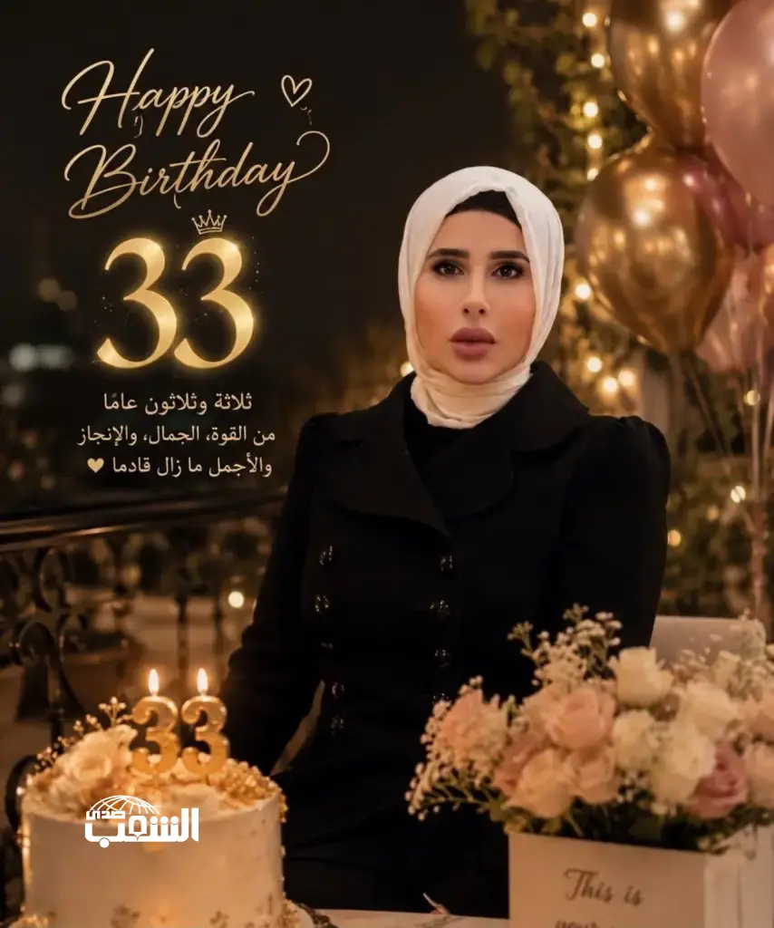 الزميلة الإعلامية نانسي عفيشات تهنىء صديقتها الغالية "الدكتورة دعاء القيسي" بعيد ميلادها