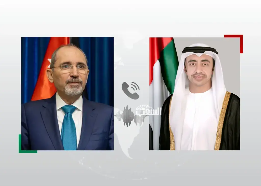 الصفدي ونظيره الإماراتي يبحثان تطورات الأوضاع بالمنطقة و جهود إنهاء التصعيد