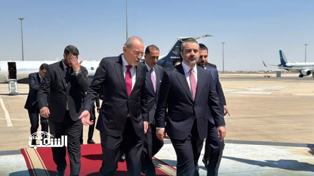 الصفدي يلتقي الشرع ويجري مباحثات موسّعة مع الشيباني اليوم