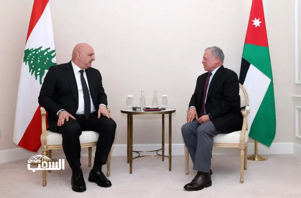 الملك يؤكد لعون وقوف الأردن إلى جانب اللبنانيين واستمرار دعمهم