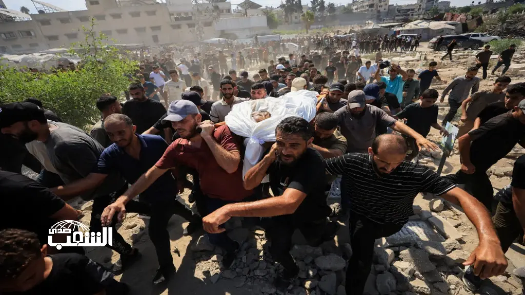 انتشال رفات 55 شهيداً من تحت الأنقاض في قطاع غزة