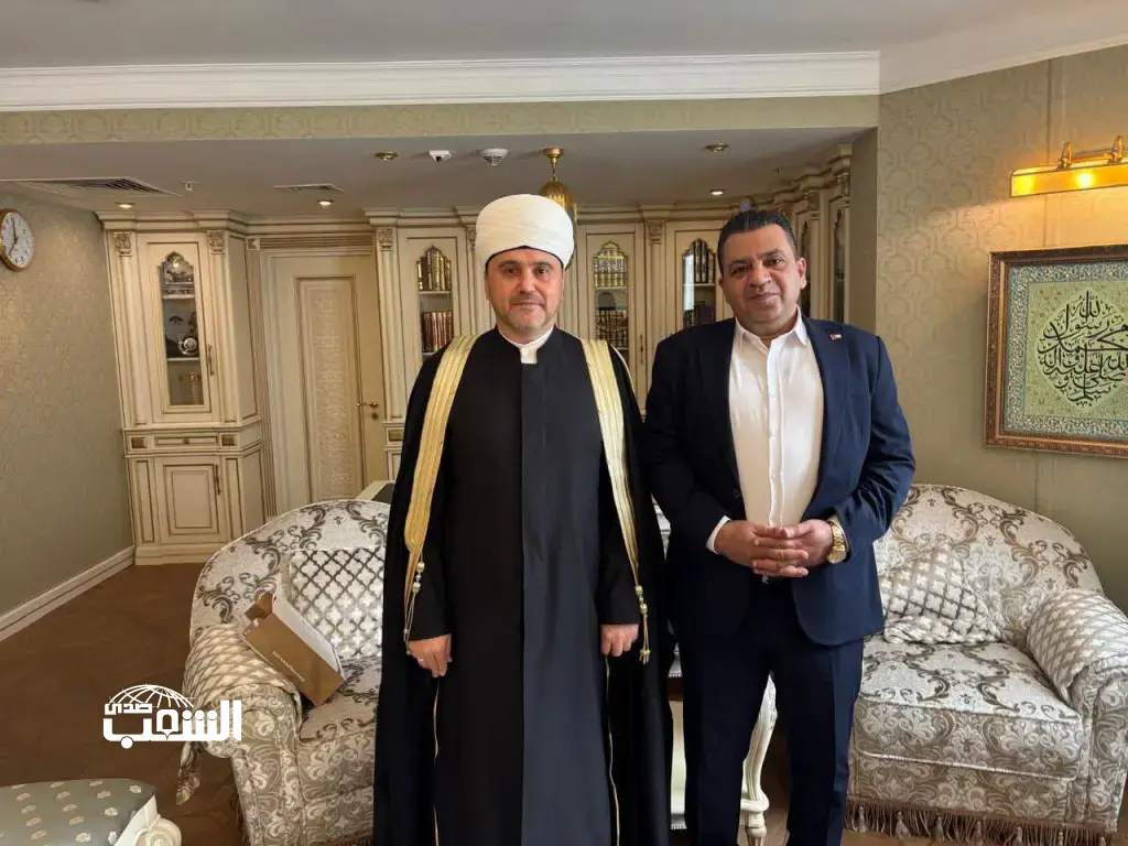 "السعود" يلتقي نائب مفتي روسيا "الشيخ روشان عباسوف" في موسكو