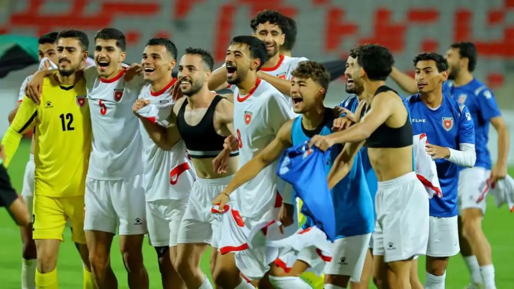 (نشامى الأولمبي) في المجموعة الأولى بكأس آسيا