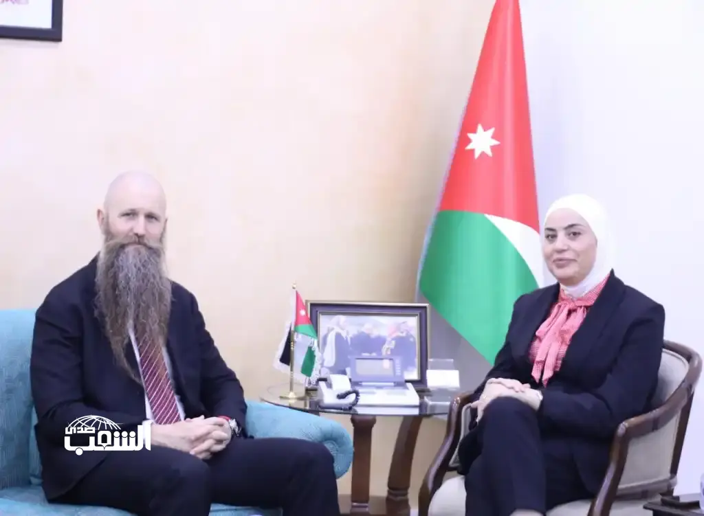 بني مصطفى تبحث مع السفير الأميركي تعزيز التعاون في الحماية الاجتماعية وتمكين المرأة