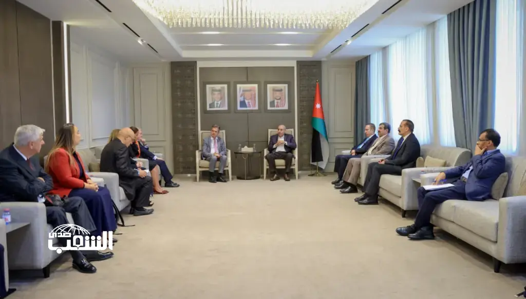 القاضي يلتقي رئيس وأعضاء جمعية الصداقة البرلمانية الفرنسية الأردنية